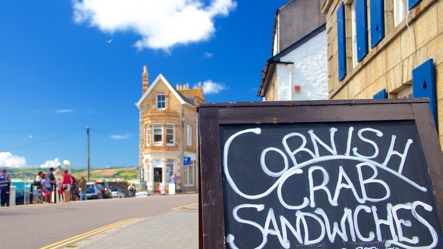 Marazion showing signage